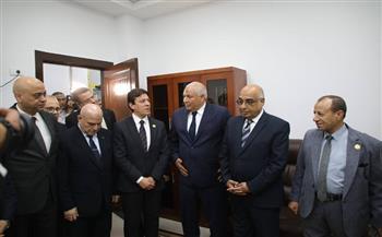 وزير العدل: محافظة الوادي الجديد تشهد طفرة ملموسة بكافة القطاعات ومن بينها المنشآت القضائية