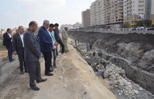 بنسبة تنفيذ 66%.. محافظ الغربية يتابع أعمال تطوير كورنيش محور محلة منوف بطنطا