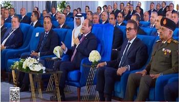 الرئيس السيسي: ما تحقق من أعمال تطوير جاء بجهد مشترك