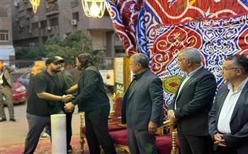 بدء عزاء محمد صبري من مسجد الحامدية الشاذلية بمشاركة نجوم الزمالك