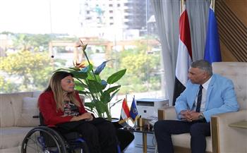 المشرف العام على "قومي الإعاقة" تلتقي محافظ أسوان لبحث سبل التعاون في مجال تعزيز وحماية ذوي الهمم