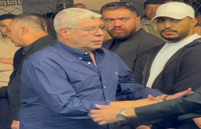 أحمد شوبير يشارك في عزاء الراحل محمد صبري  