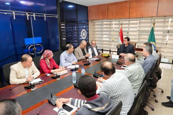 نائب محافظ الدقهلية يترأس الاجتماع التمهيدي لنقل أصول شبكة كهرباء المرحلة الخامسة بالمنطقة الصناعية بجمصة