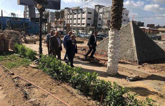محافظ الدقهلية يتابع أعمال تطوير حديقة الأسرة بالمنصورة 