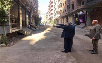 جولة ميدانية لمحافظ الدقهلية في منطقتي الزعفران وابن زيد بالمنصورة