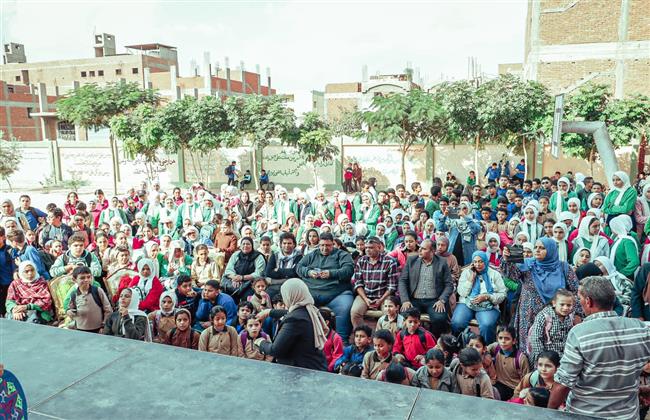 بإقبال كبير.. قرية نهطاي بالغربية تشهد انطلاق قافلة قصور الثقافة ضمن حياة كريمة