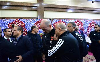 توروب يقدم واجب العزاء في الراحل محمد صبري