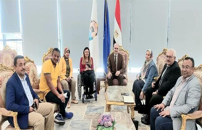 المشرف العام على "قومي الإعاقة" تلتقي القائم بأعمال رئيس جامعة أسوان لبحث سبل التعاون المشترك 