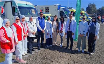 مشاركة مديرية الصحة البحر الأحمر في فعاليات مناورة "صقر 157"