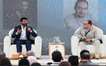 خالد النبوي في ندوة تكريمه بالقاهرة السينمائي : أنا لسة ما عملتش حاجة !