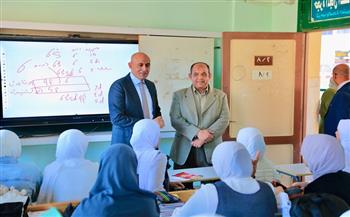 وزير التربية والتعليم يتابع انتظام سير العملية التعليمية في عدد من مدارس كفر الشيخ 
