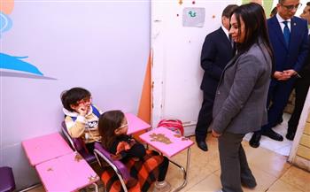 وزيرة التضامن تتفقد مشروع خدمة المرأة العاملة بالجمعية المصرية لحماية الأطفال بالحادقة في الفيوم 