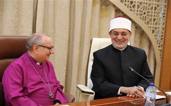 المفتي يبحث سبل التعاون مع وفد اللجنة التوجيهية لشبكة مراكز العلاقات المسيحية الإسلامية 