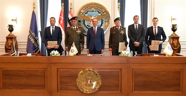 الأكاديمية العسكرية توقع بروتوكول تعاون مع وزارة الاتصالات وصندوق تحيا مصر