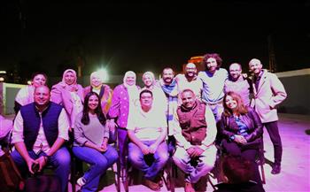 بالصور.. العرض المسرحي «زائد واحد» يقيم مؤتمرًا صحفيًا بساحة الهناجر