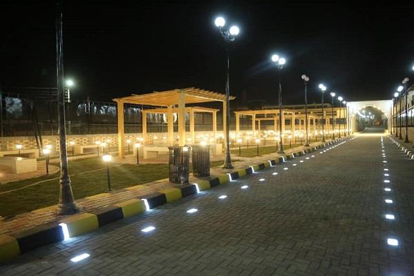 استمرار أعمال التطوير الجارية بمسار العائلة المقدسة بكفر الشيخ