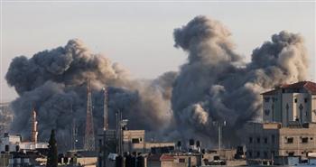 غارات إسرائيلية على المناطق الشرقية من مدينة غزة شمالي القطاع