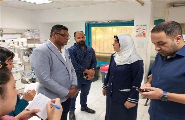 وكيل وزارة الصحة بالبحر الأحمر يتفقد مستشفى الغردقة العام