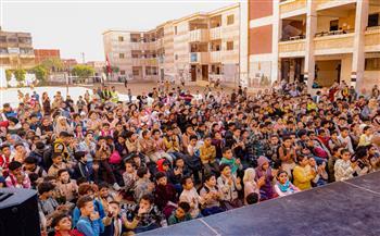 قافلة قصور الثقافة تواصل فعالياتها بقرى "حياة كريمة" بالغربية 