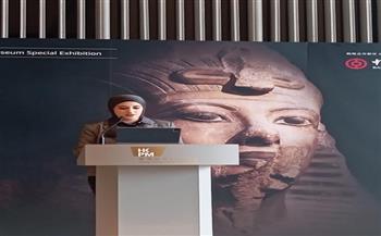 نائب وزير السياحة والآثار والأمين العام للمجلس الأعلى للآثار يفتتحان معرض مصر القديمة تكشف عن نفسها