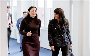 وزيرة التخطيط تعقد جلسة مباحثات موسعة مع نظيرتها الألمانية