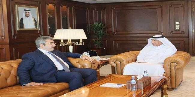 سفير مصر بالدوحة يعقد لقاءات مع المسئولين القطريين لدعم العلاقات المصرية - القطرية