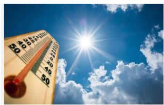 الأرصاد: ارتفاع الحرارة حتى مطلع الأسبوع بسبب كتل صحراوية وشبورة كثيفة صباحاً