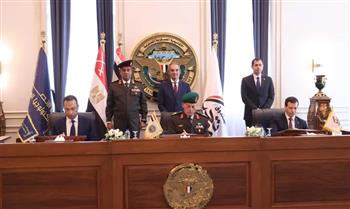 توقيع بروتوكول تعاون بين وزارة الاتصالات والأكاديمية العسكرية المصرية وصندوق تحيا مصر 