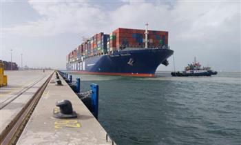 تداول 30 سفينة للحاويات والبضائع العامة بميناء دمياط