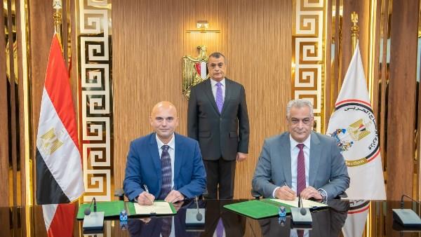 وزير الإنتاج الحربي يشهد مراسم توقيع مذكرة تفاهم مع "ستارك" السويسرية في مجال تصنيع المحركات الكهربائية