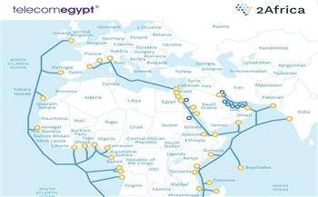 المصرية للاتصالات تعلن اكتمال مشروع الكابل البحري 2Africa
