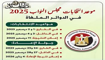 في 7 محافظات.. موعد انتخابات مجلس النواب 2025 في الدوائر الملغاة (إنفوجراف)