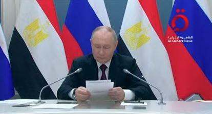 بوتين: الوحدة الأولى بمحطة الضبعة النووية يمكن أن تنتج 460 ميجا وات