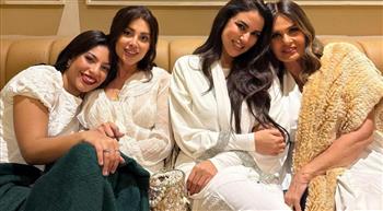 درة تودع تصوير فيلم "الست لما"