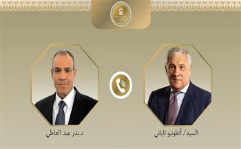وزير الخارجية يبحث مع نظيره الإيطالي تطورات الأوضاع في قطاع غزة والسودان