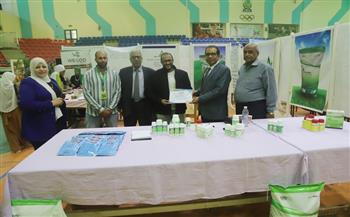 بمشاركة 50 شركة.. ختام فعاليات المعرض الزراعي الثاني بجامعة قنا