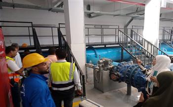 محافظ الدقهلية يتابع أعمال لجنة التفتيش على محطات مياه الشرب والصرف الصحي