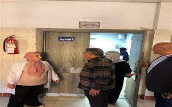 محافظ الدقهلية يتفقد أعمال تطوير مستشفى طلخا المركزى