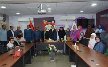 نائب محافظ الوادي الجديد تتابع فعاليات البرنامج التدريبي لذوي الاحتياجات الخاصة 