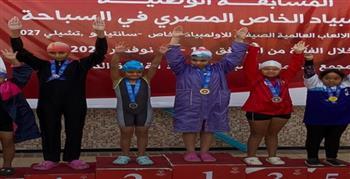 أبطال الزمالك من ذوي الهمم يحصدون 14 ميدالية متنوعة في بطولة أوليمبياد  السباحة