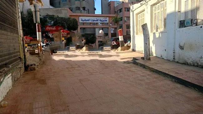 الإنتهاء من تطوير ورفع كفاءة الممر المؤدي لكوبري المشاه أمام مديرية الصحة بمدينة الزقازيق