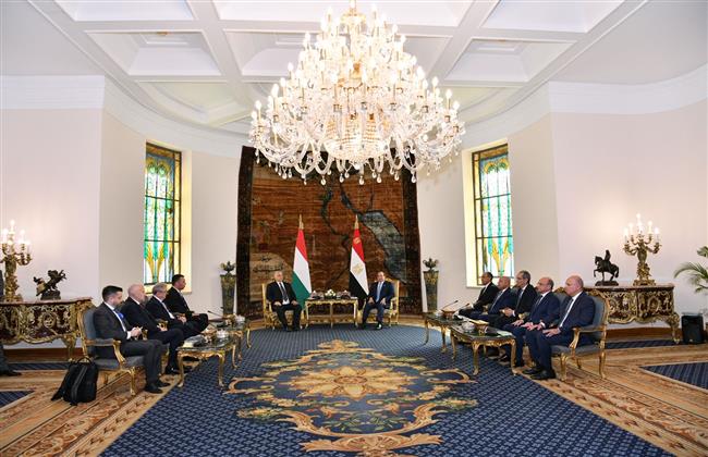 الرئيس السيسي يلتقي رئيس وزراء المجر ويبحثان تطورات الأزمة السودانية والأوكرانية
