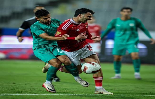الدوري الممتاز.. شوط أول سلبي بين الأهلي والمصري