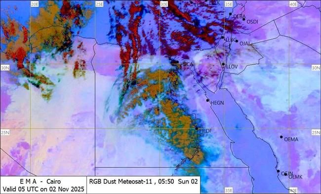 الأرصاد: أولى حالات الخريف الممطرة تضرب مناطق متفرقة من البلاد