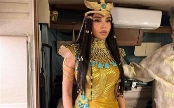 سلمى أبو ضيف تنشر كواليس مشاركتها في حفل افتتاح المتحف  الكبير