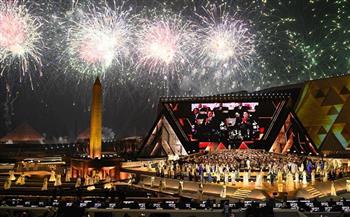 «قالوا تحيا مصر بالهيروغليفية».. رواد السوشيال ميديا يتغنون بحفل افتتاح المتحف المصري الكبير