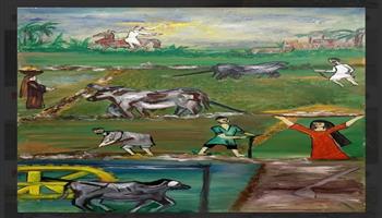 على هامش معرض حقول عياد بالأوبرا: «اللقطة الواحدة» تعقد ورشة عمل ولقاء لتسويق لوحات صلاح طاهر