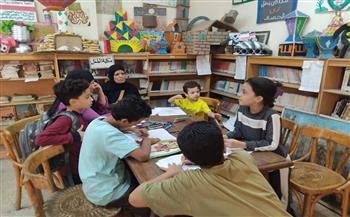 مظاهر الاحتفال بافتتاح المتحف الكبير.. ورش فنون تشكيلية متنوعة بمكتبة ساقية مكي