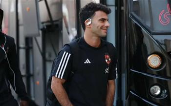 الدوري الممتاز.. الأهلي يصل استاد برج العرب لمواجهة المصري