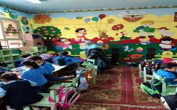 ثقافة القليوبية تنظم ورشة رسم للأطفال بمدرسة العهد الجديد بشبين القناطر